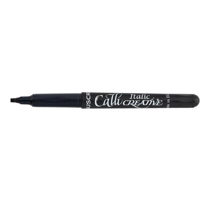 Manuscript Callicreative Markers, 2.5mm width, Black, Pack of 10