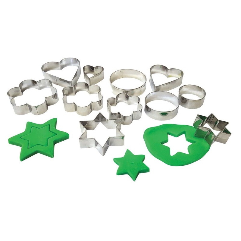 Metal Cutters, Set of 12