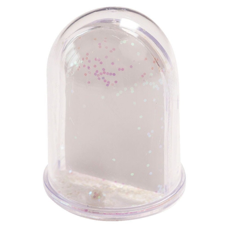 Snow Dome Decoration, Measures 75 x 55mm