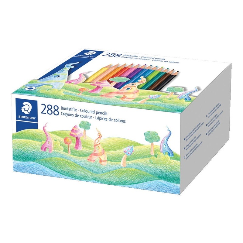STAEDTLER 175 Wood-Free Colour Pencils, Pack of 288