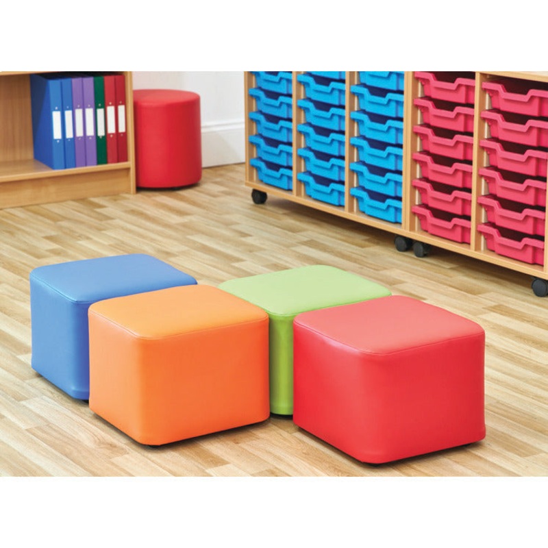 TWOEY, CUBE FOAM SEAT, ACORN SEATING RANGE, MINI RANGE, Mixed – 1 of Each