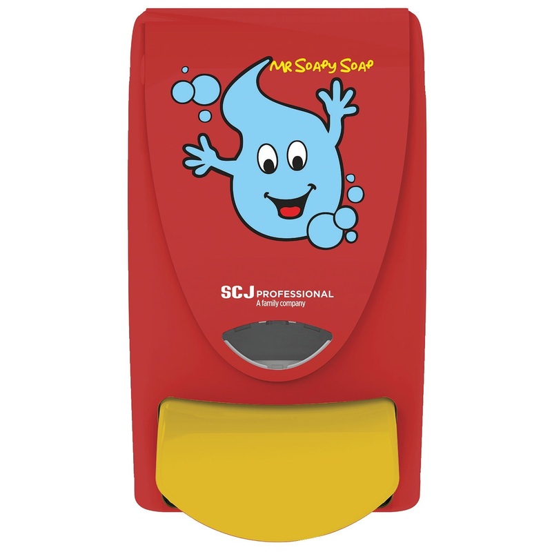 WASH YOUR HANDS’ & ‘MR SOAPY SOAP’ DISPENSERS, Mr Soapy Soap Dispenser, Each