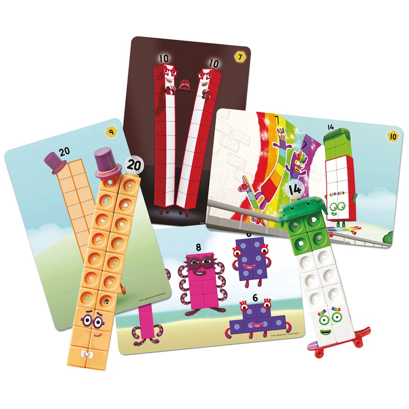 Mathlink Cube Numberblocks 11-20 Activity set of 251
