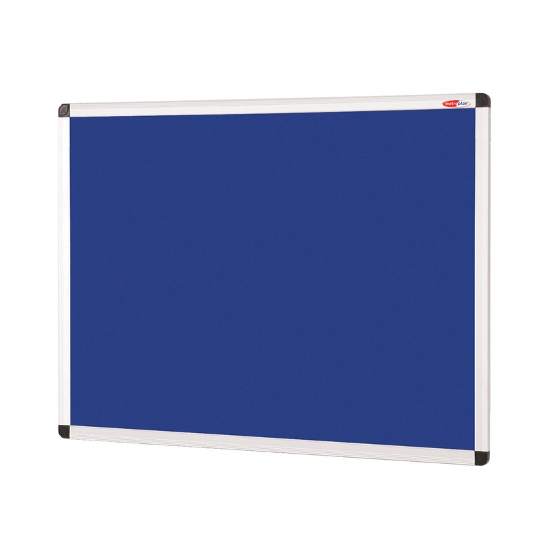 1200 x 900mm, ALUMINIUM FRAMED NOTICEBOARD, 900 x 1200mm height
