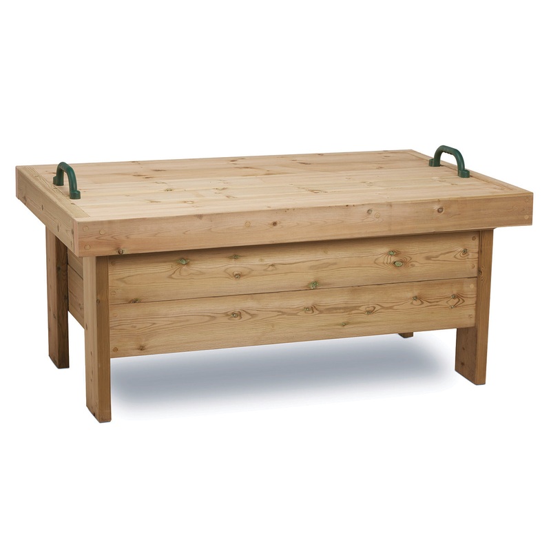 RAISED SANDPIT, With Lid, Each