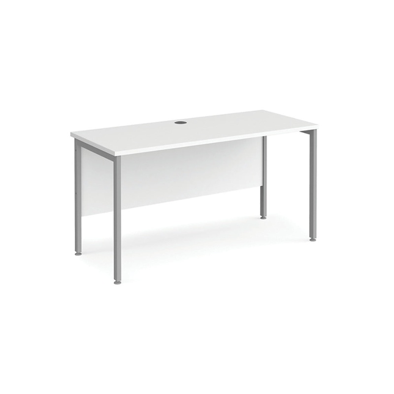 1400mm width, Slimline – 600mm depth, DESKS, White