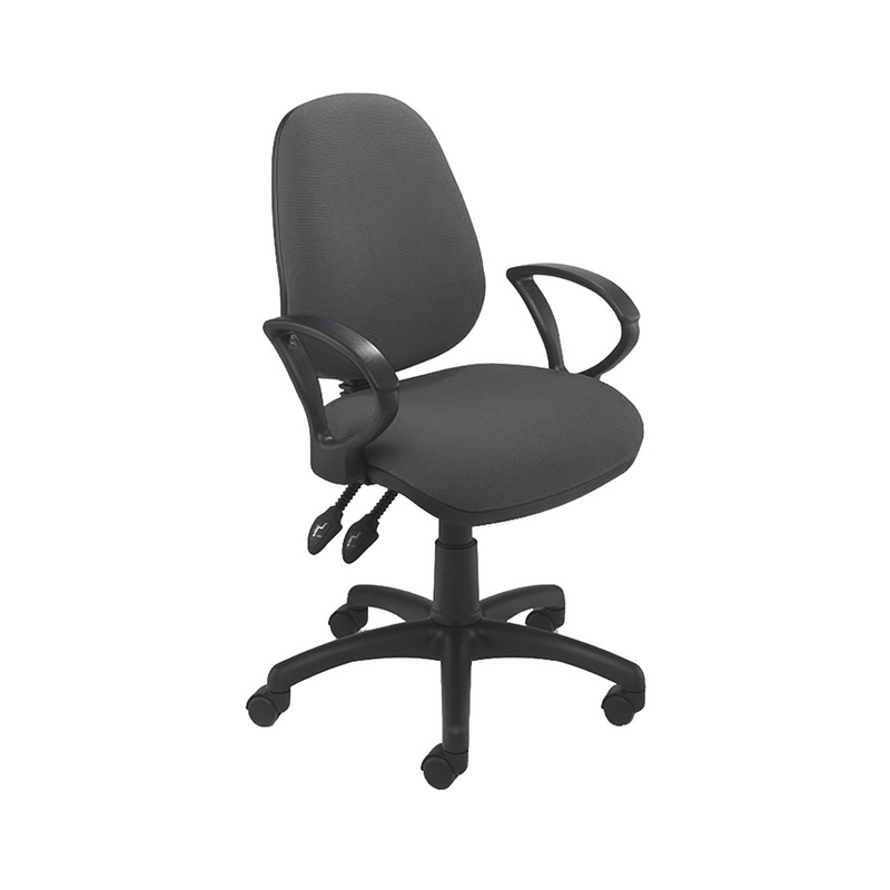 With Fixed Arms – 570mm width, HIGH BACK OPERATOR CHAIR, Tarot