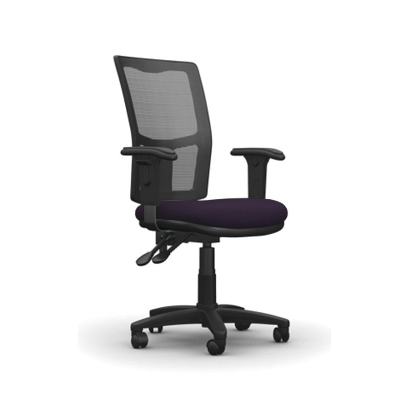 With Height Adjustable Arms – 610mm width, MESH BACK OPERATOR CHAIR, Tarot