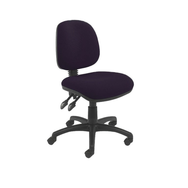 Without Arms – 480mm width, MEDIUM BACK OPERATOR CHAIR, Tarot