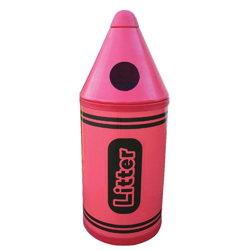 Crayon Bin – 52 Litre each, Red