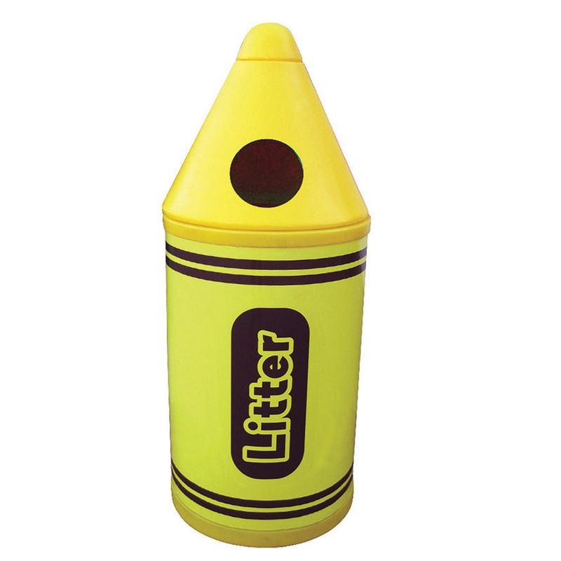 Crayon Bin – 52 Litre each, Yellow