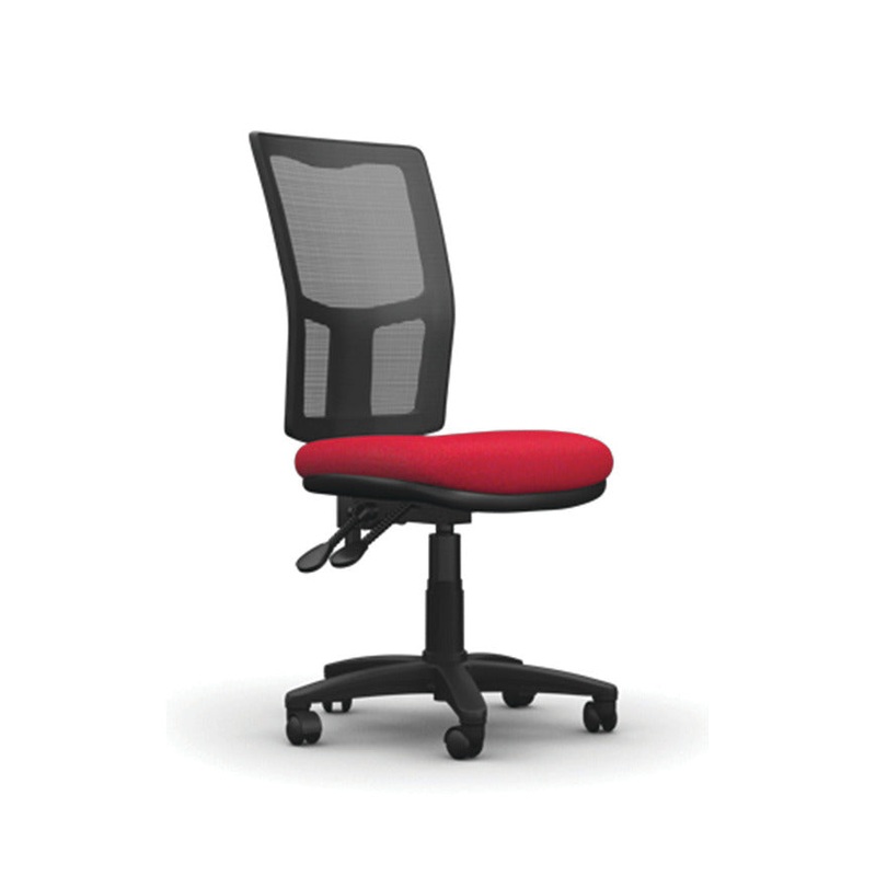 Without Arms – 480mm width, MESH BACK OPERATOR CHAIR, Belize
