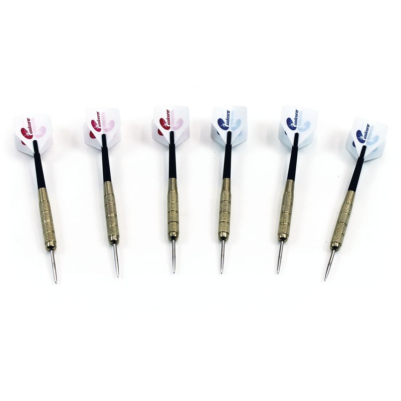 BRASS DARTS TWIN PACK, SET OF 6