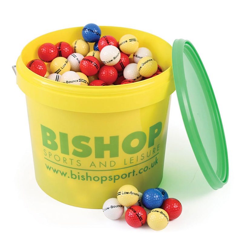 MASTERPLAY MINI GOLF BALL LIME GREEN, BUCKET OF 200