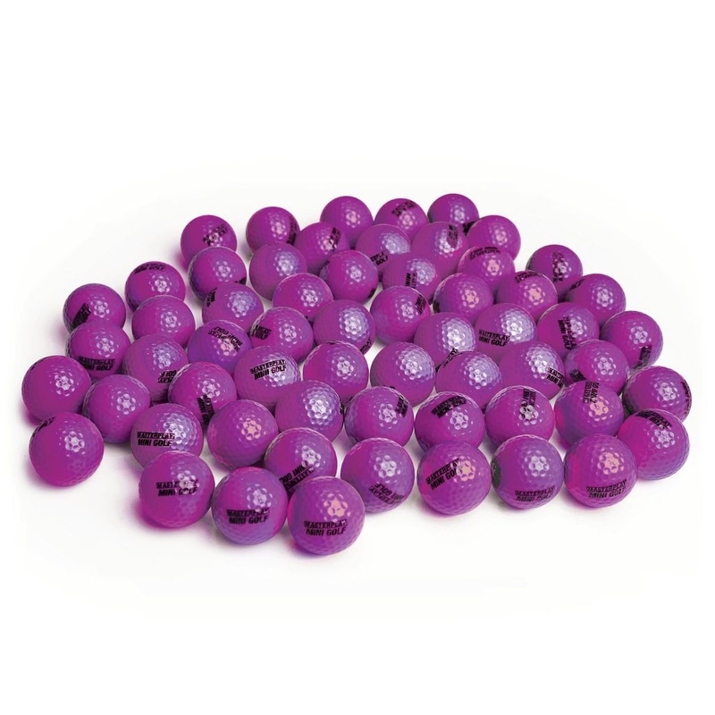 MASTERPLAY MINI GOLF BALL PURPLE, BOX OF 300