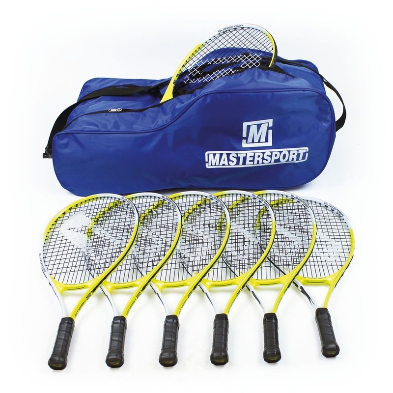 SLAZENGER CLASSIC/SMASH TENNIS RACKET 19, RACKETBAG OF 12