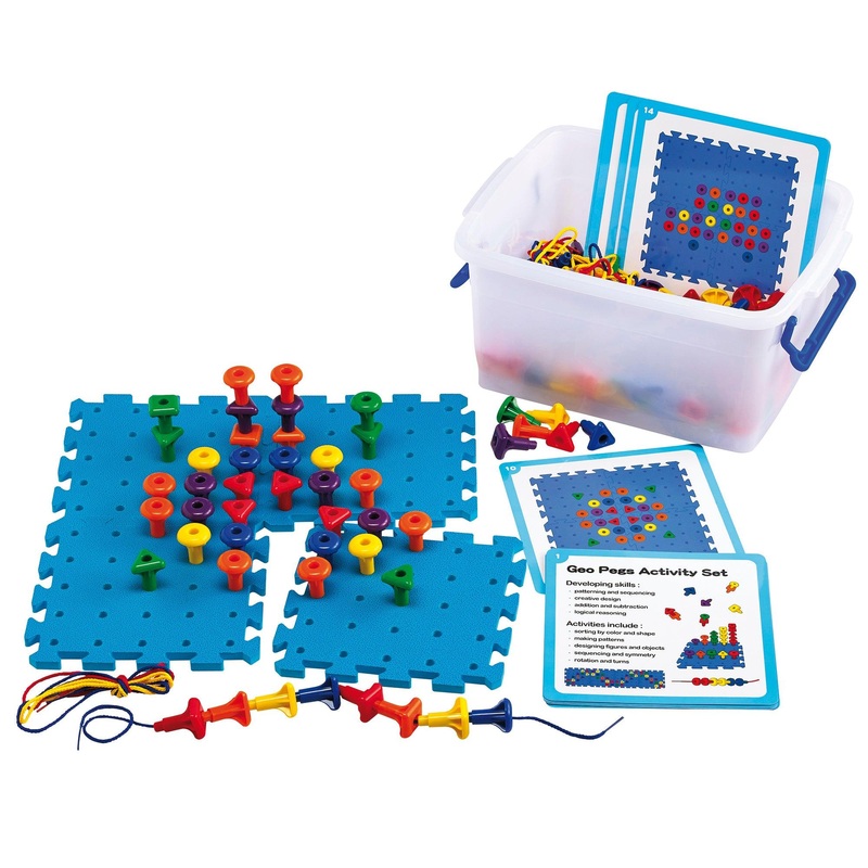 Geo Pegs Activity Set PK168