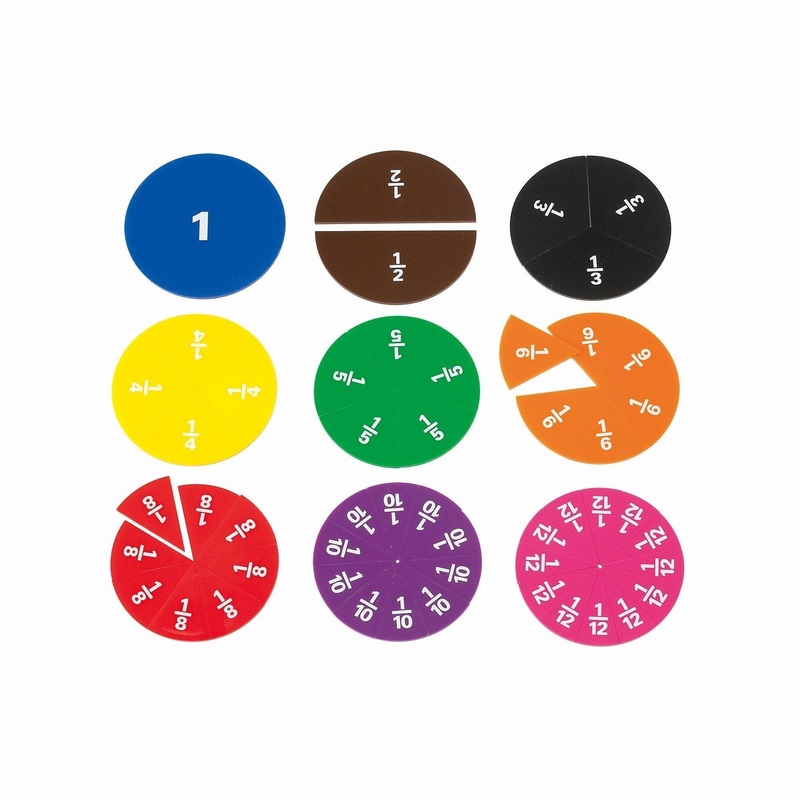 Printed FractionCircles PK51