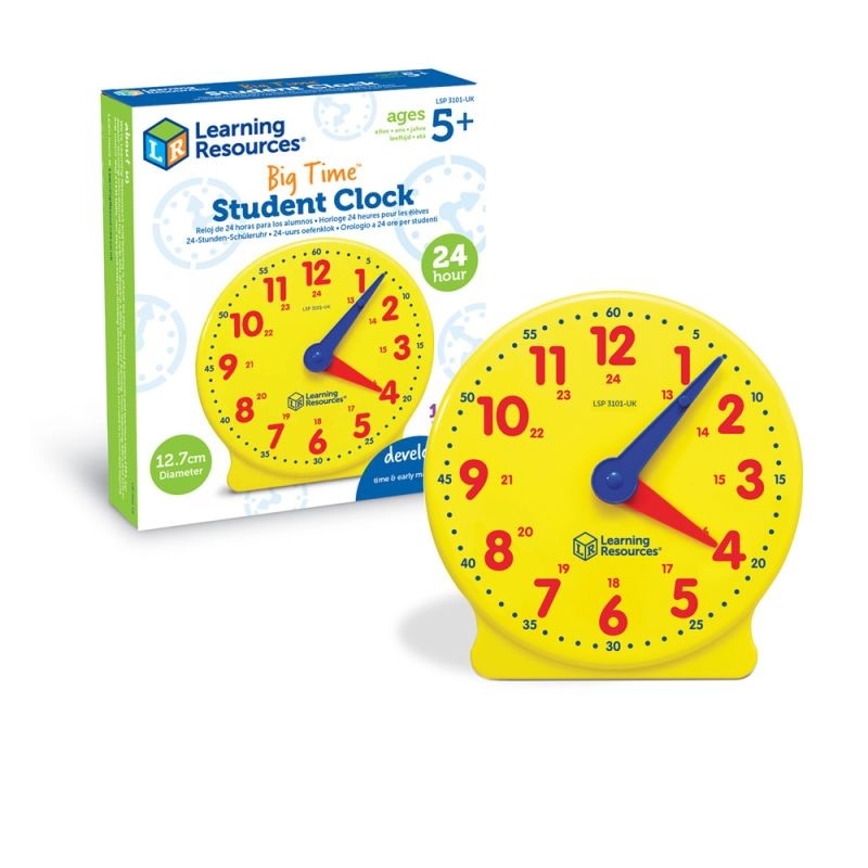 Big Time 24-Hour Student Clock
