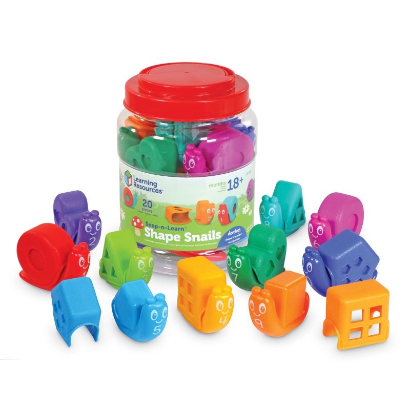 Snap-n-Learn Shape Snails