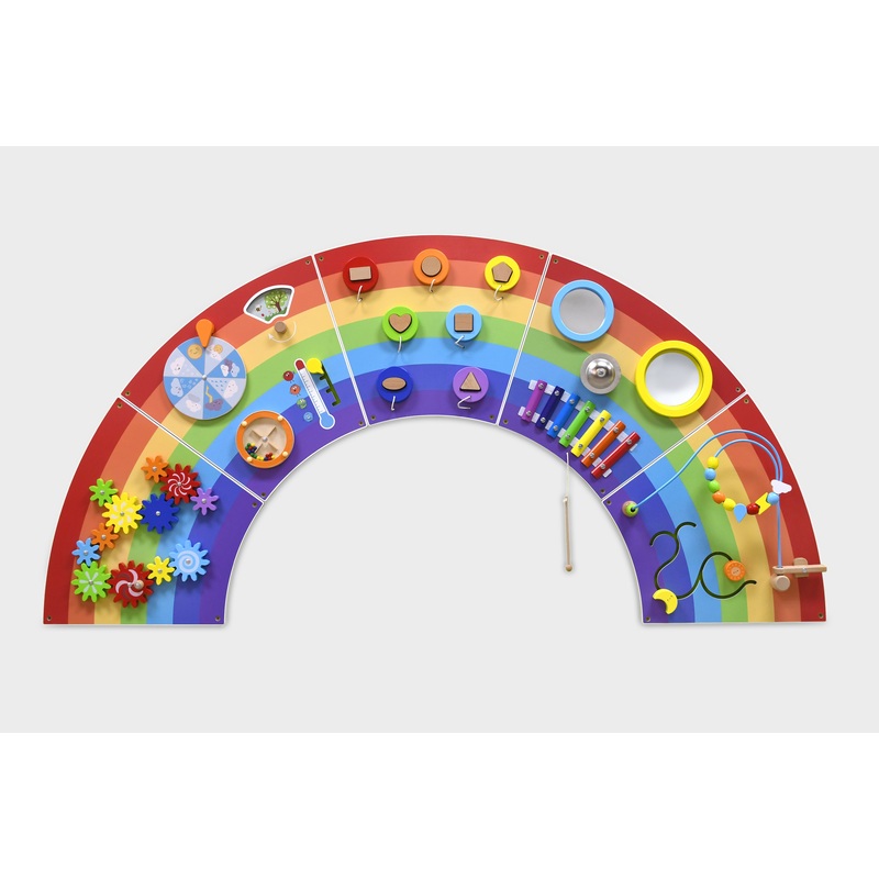 RAINBOW ACTIVITY WALL TOY