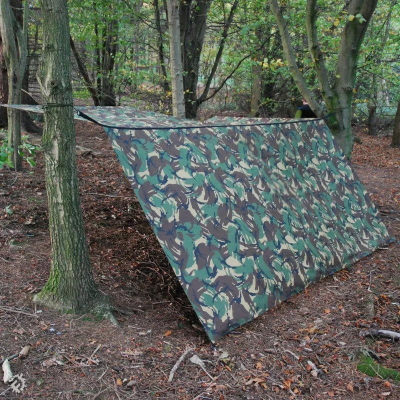 Camo Shelter Square – 4.5m x 4.5m (f/r)