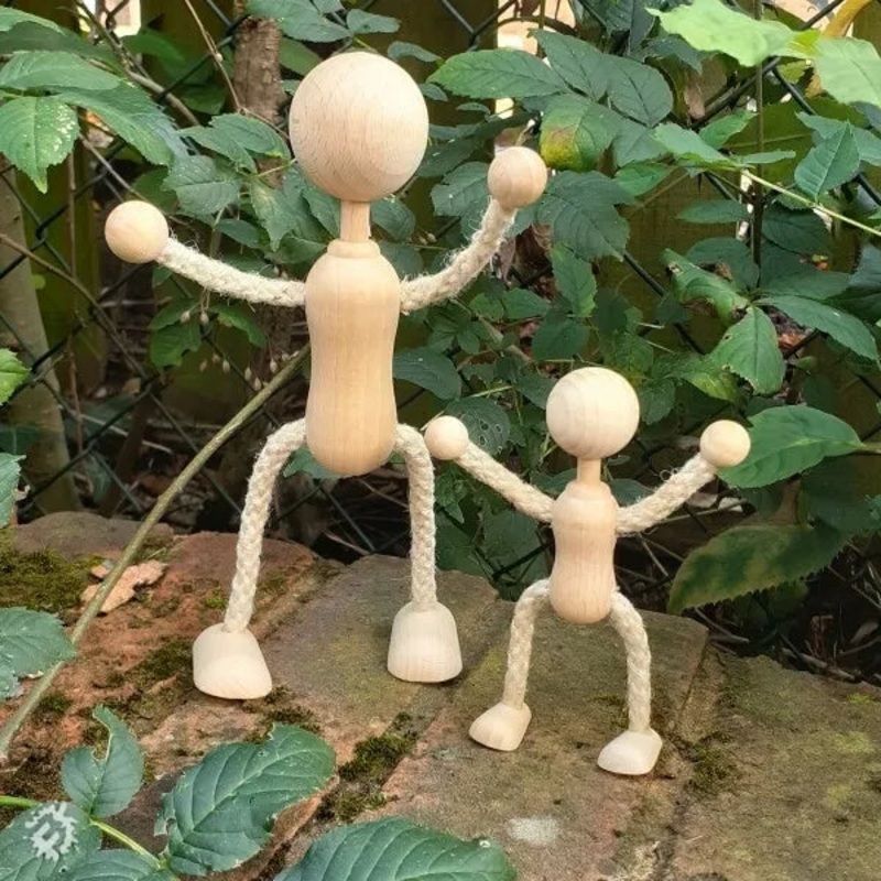Sisal Doll – 20cm (pack of 2)