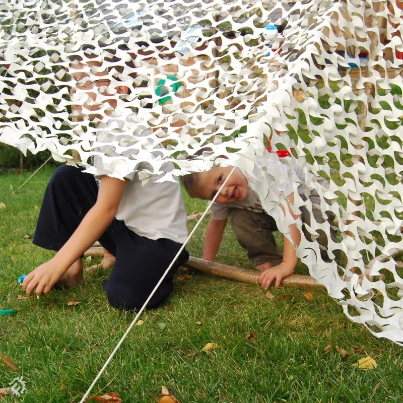 Standard Camo Netting – 2.4m x 1m (White)