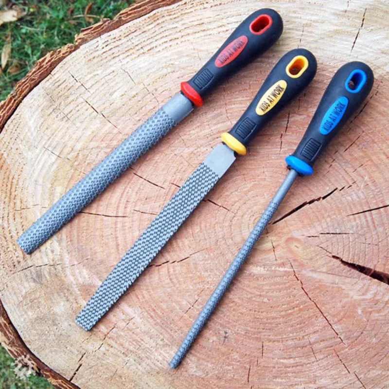 Wood Rasps – Set of 3 (Kids at Work)