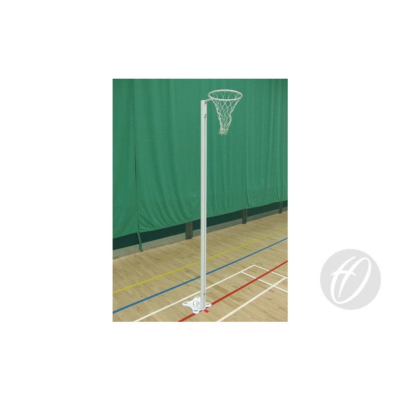 International Netball Posts – Floor Fixed