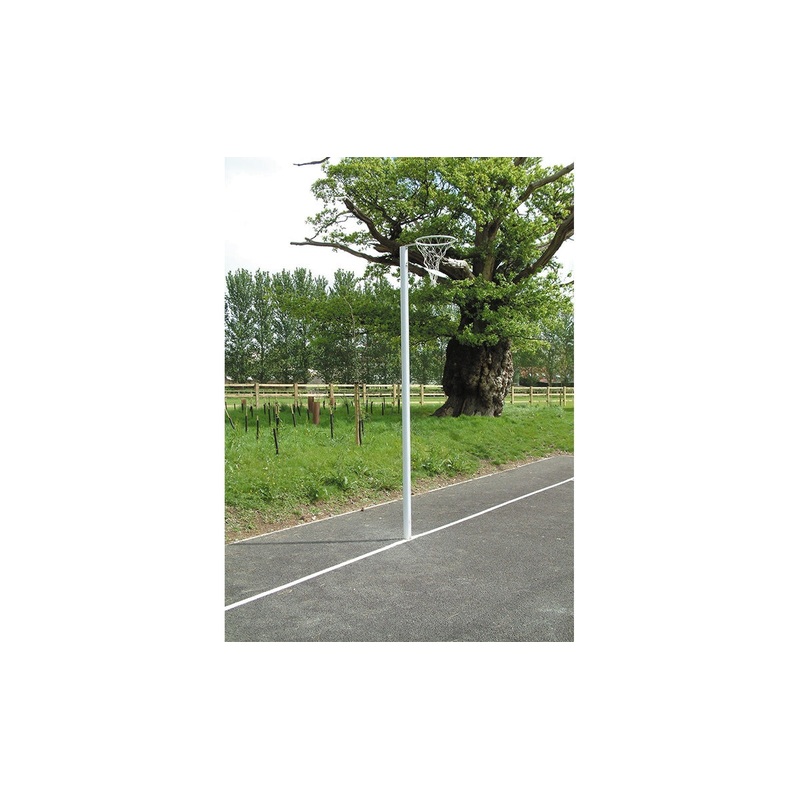 INTERNATIONAL OUTDOOR NETBALL POSTS- SOCKETED