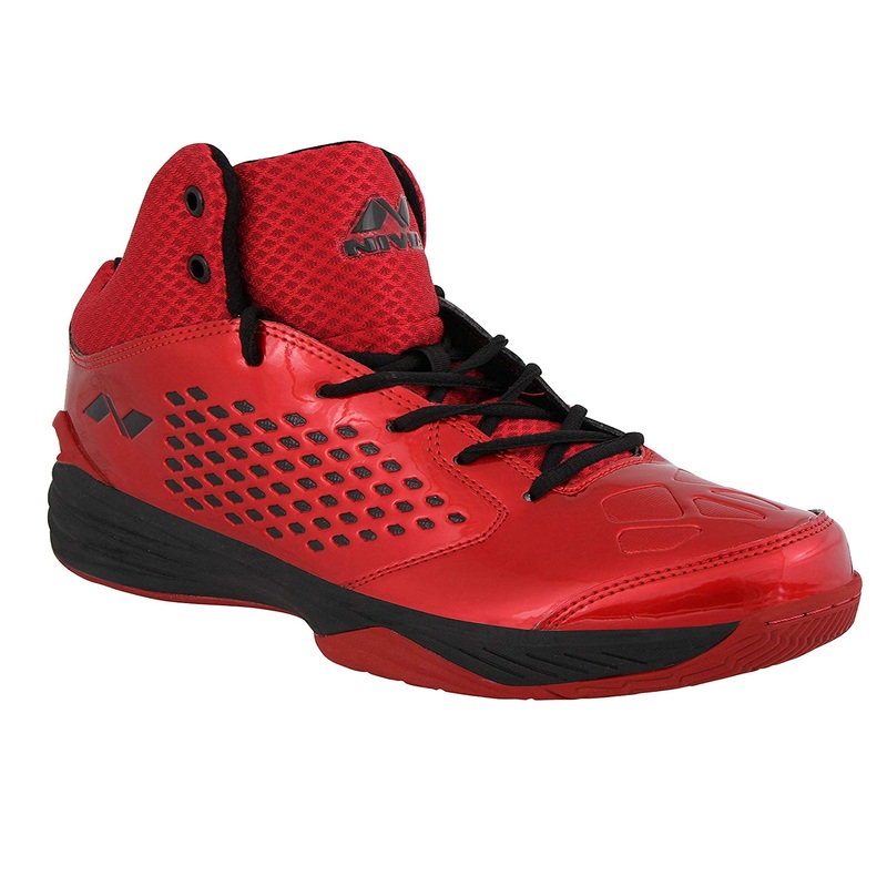 Nivia Warrior Men’s PU Synthetic Leather Basketball Shoes
