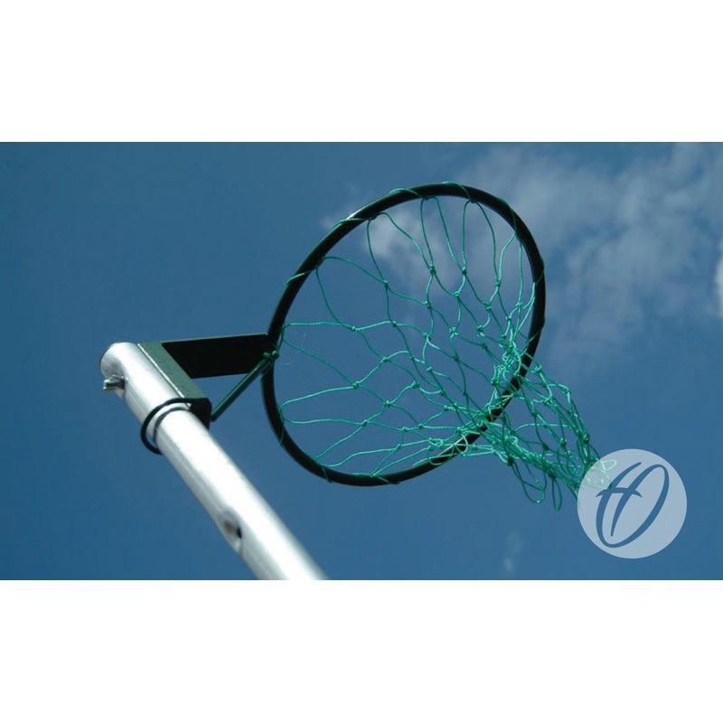 REGULATION NETBALL POSTS – FREESTANDING 16MM RING