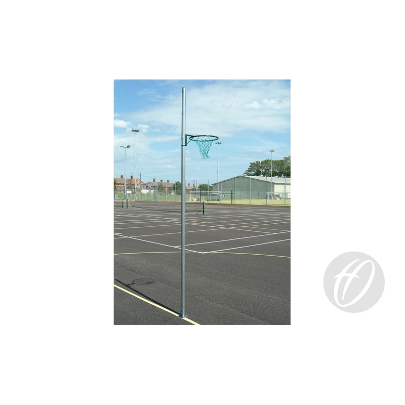 REGULATION NETBALL POSTS – SOCKETED 16MM RING