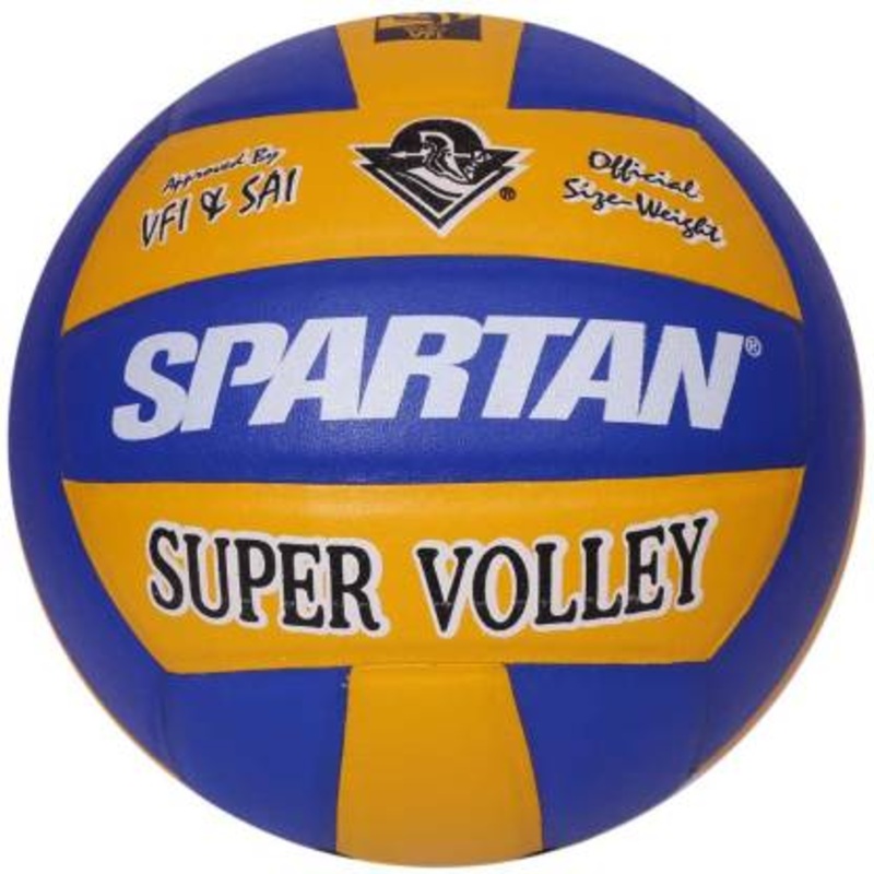 Spartan Super Volley Volleyball – Size: 4  (Pack of 1, Multicolor)