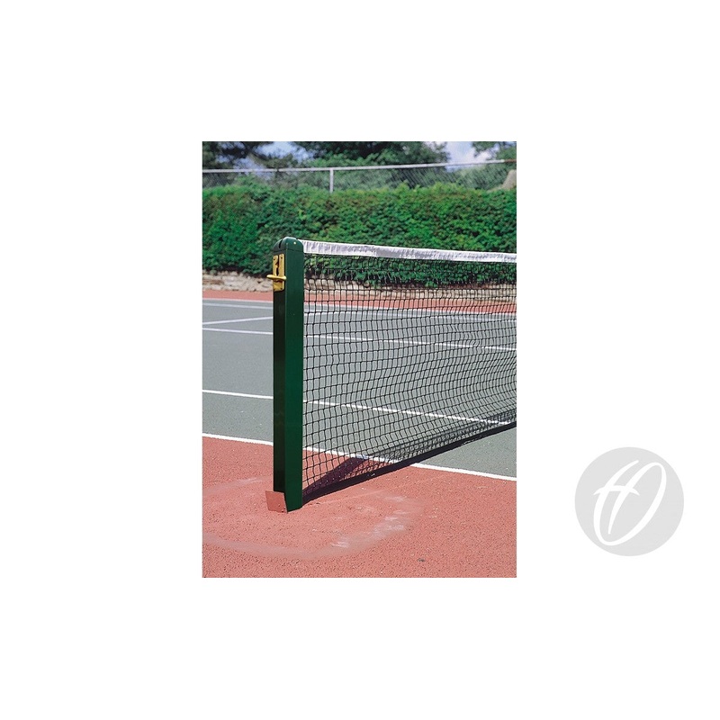 ALUMINIUM TENNIS POSTS C/W LOCKING SOCKETS