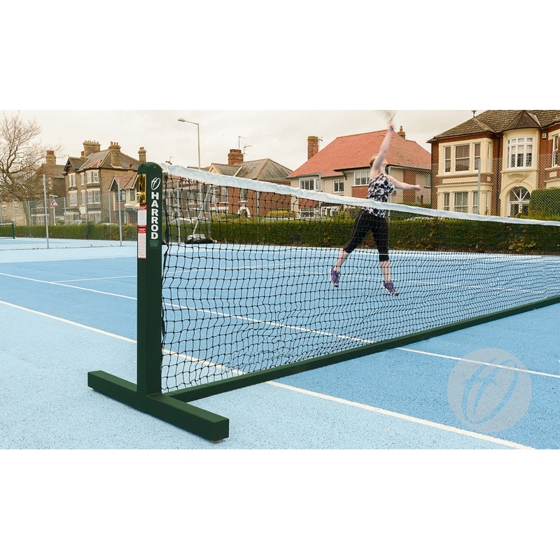 FREESTANDING TENNIS POSTS – GREEN