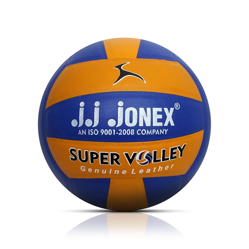 Jonex SUPER VOLLEY Volleyball – Size: 4  (Pack of 1, Yellow, Blue)