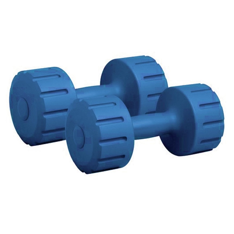 PVC Dumbells (Pack of 2) for home fitness and exercise