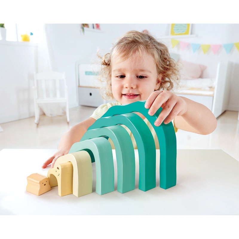 Polar Bear Stack Blocks 7Pce