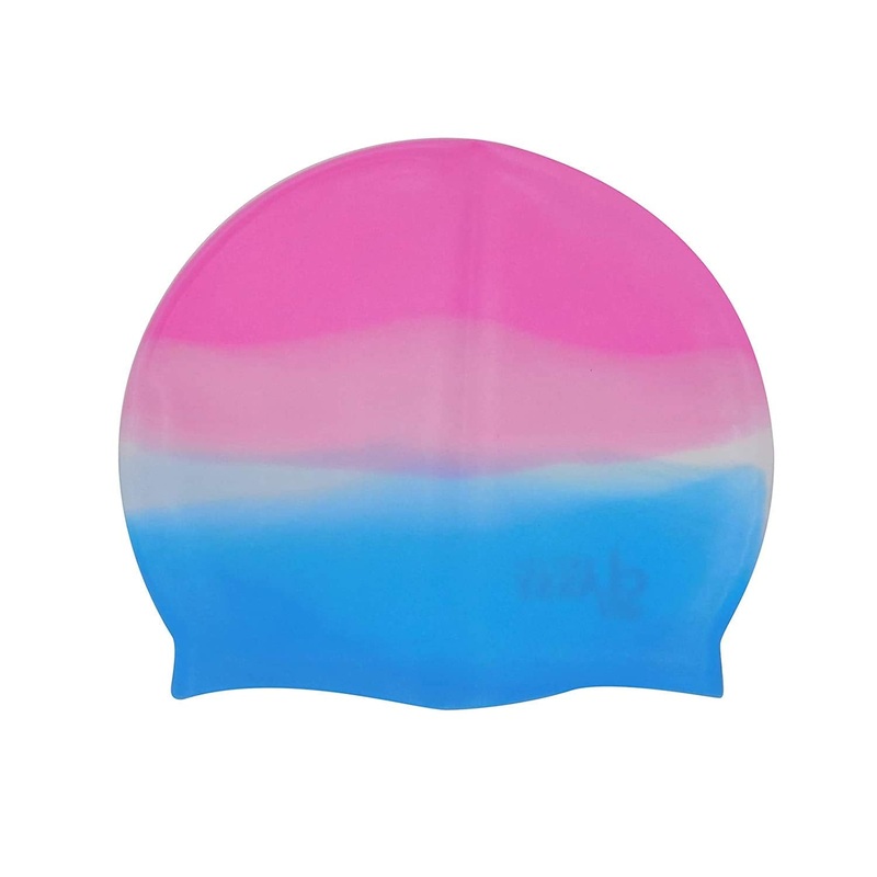 Silicone Waterproof Solid Swimming Cap – Pack of 1 Piece (Color May Vary)