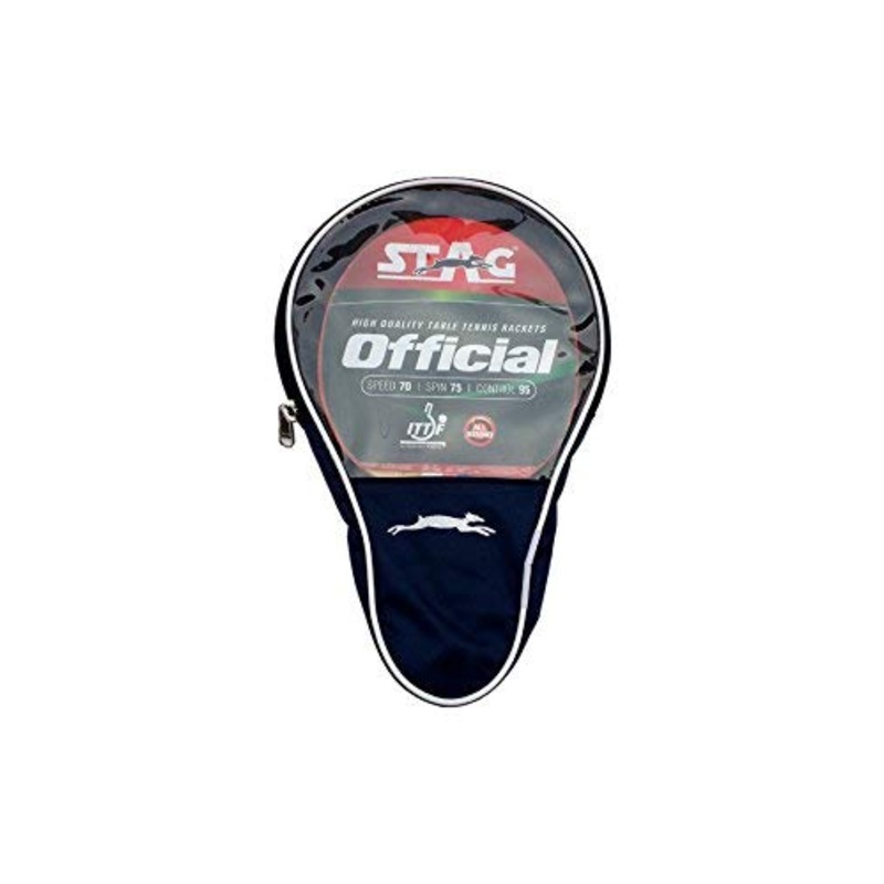 STAG Official Table Red, Black Table Tennis Racquet  (Pack of: 1, 190 g)