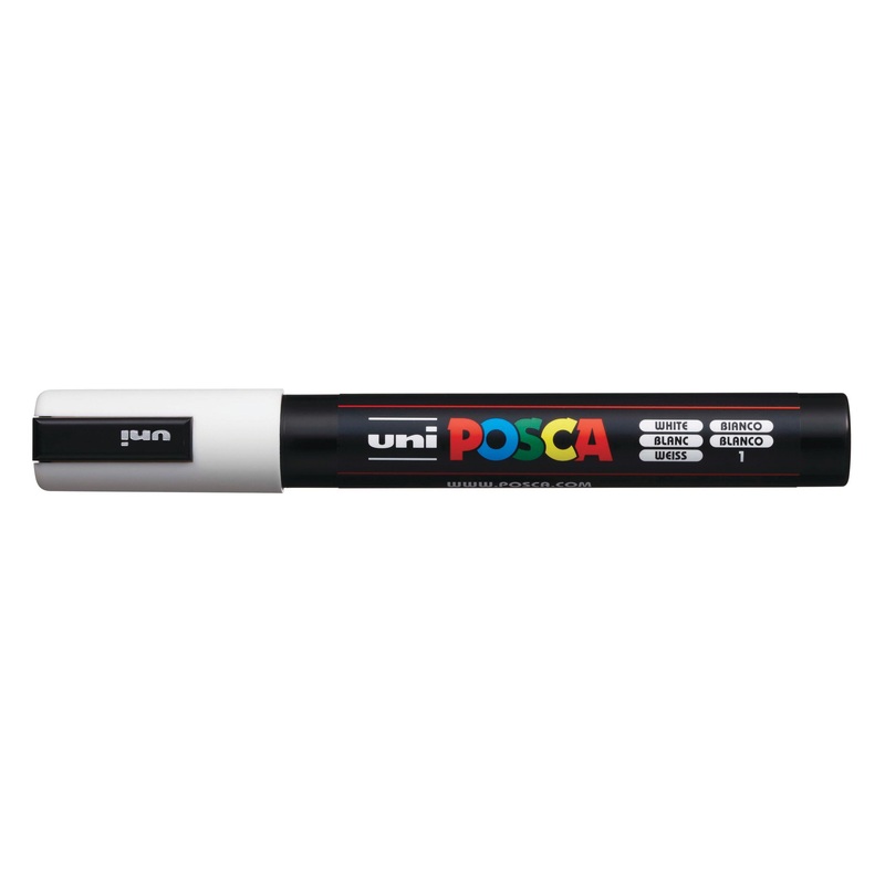Posca Med Pens Pk6 White