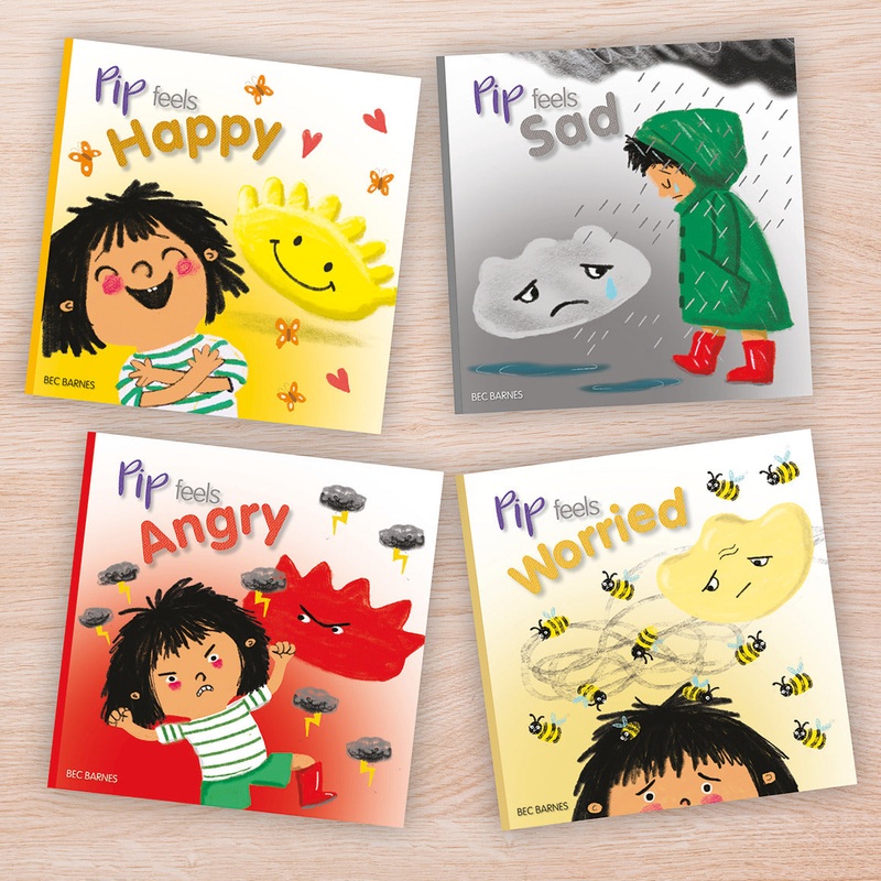 Pip Feels Books Set 1 X4Bks