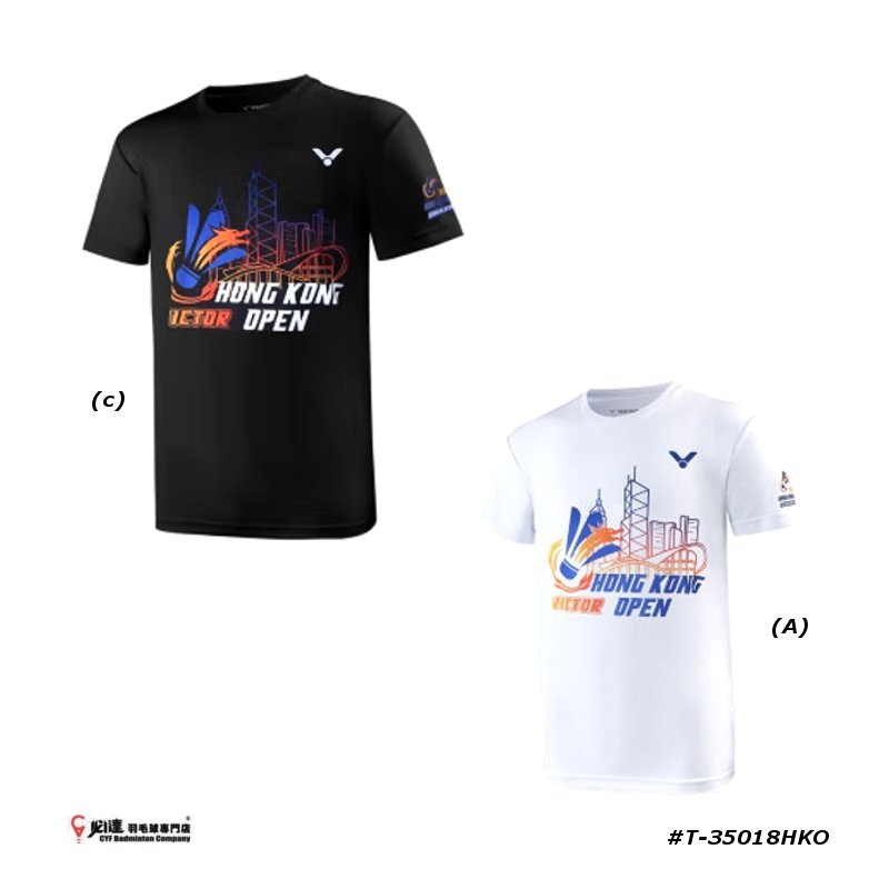 Victor HK Open 2023 Memorial T-shirt #T-35018HKO