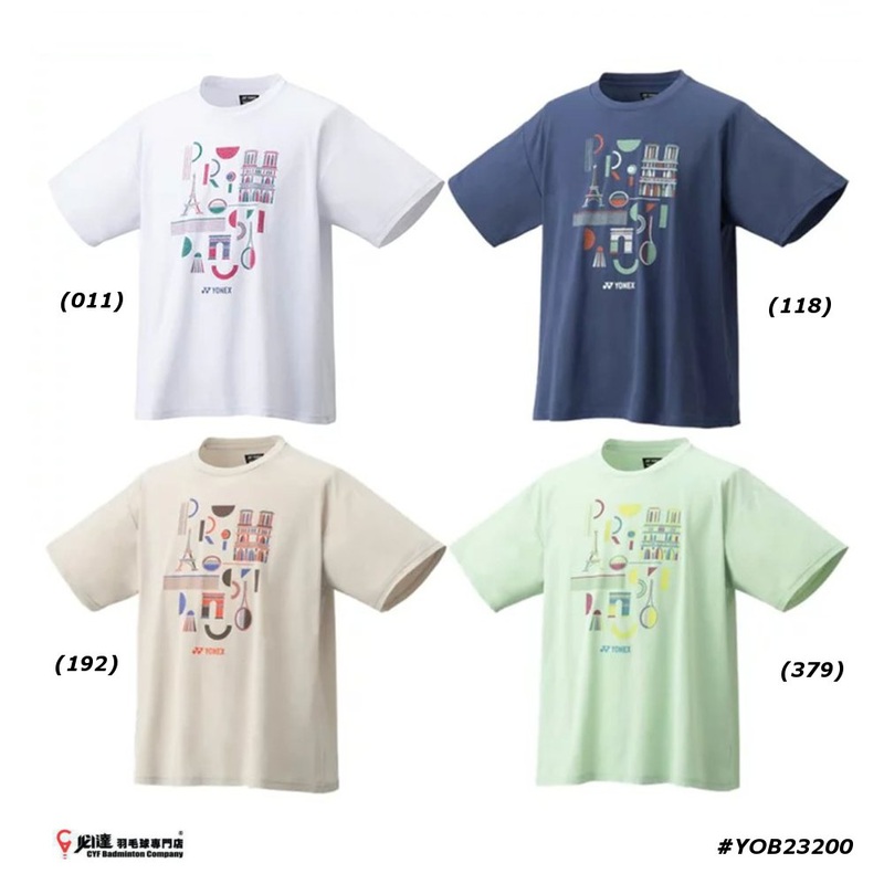 Yonex 2024 Paris Olympics Limited Edition T-shirt #YOB23200 JP VERSION