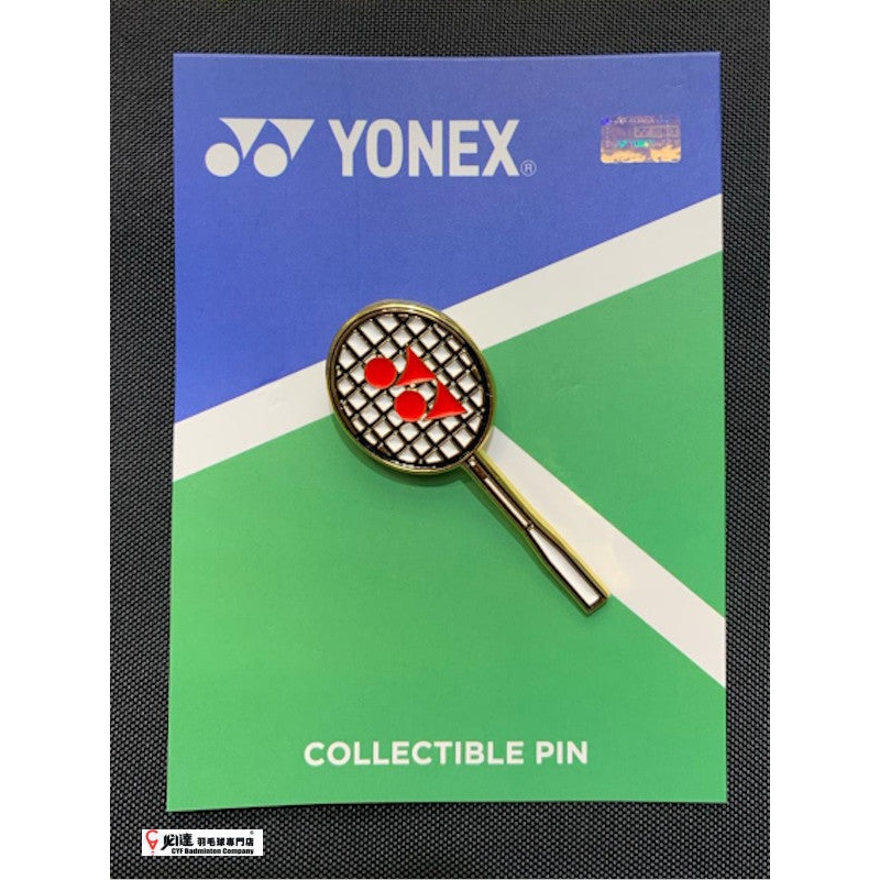 Yonex Bag Enamel Pin – Badminton Racket