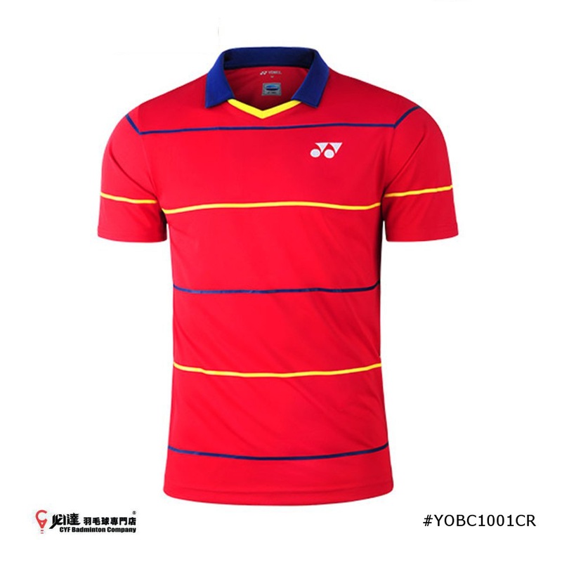 Yonex China Team Men Polo Game Shirt YOBC1001CR (CLEARANCE SALE)