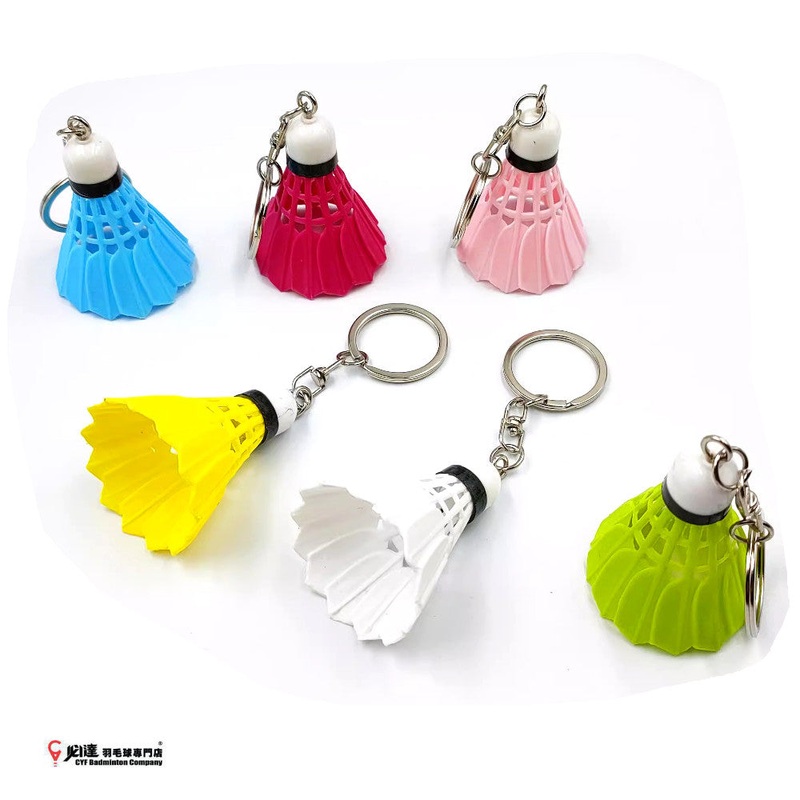 Plastic Key Chain|Blue|Rose Pink|Pink|Yellow|White|Green
