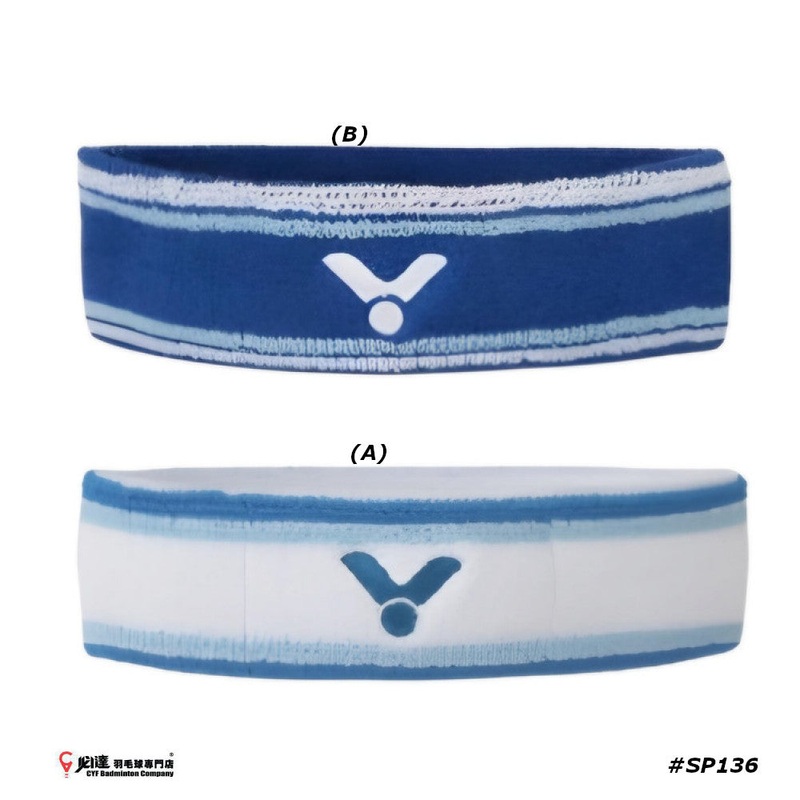 Victor Head Band SP136|(B) Blue lolite|(A) White